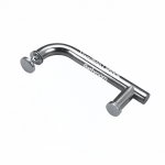Shower Door Handle - 145mm Curved tube